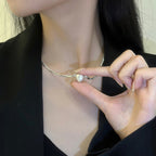 Collana con ciondolo a cuore magnetico