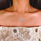 Collana con cuori intrecciati