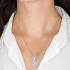 Collana con cuori intrecciati