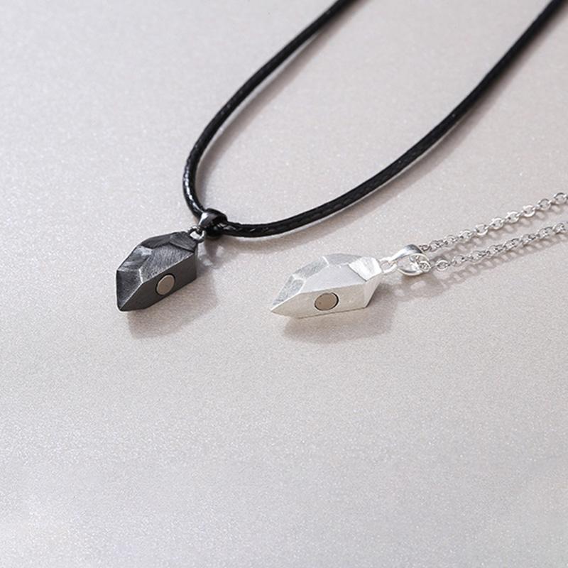 Collana coppia con cuori intrecciati