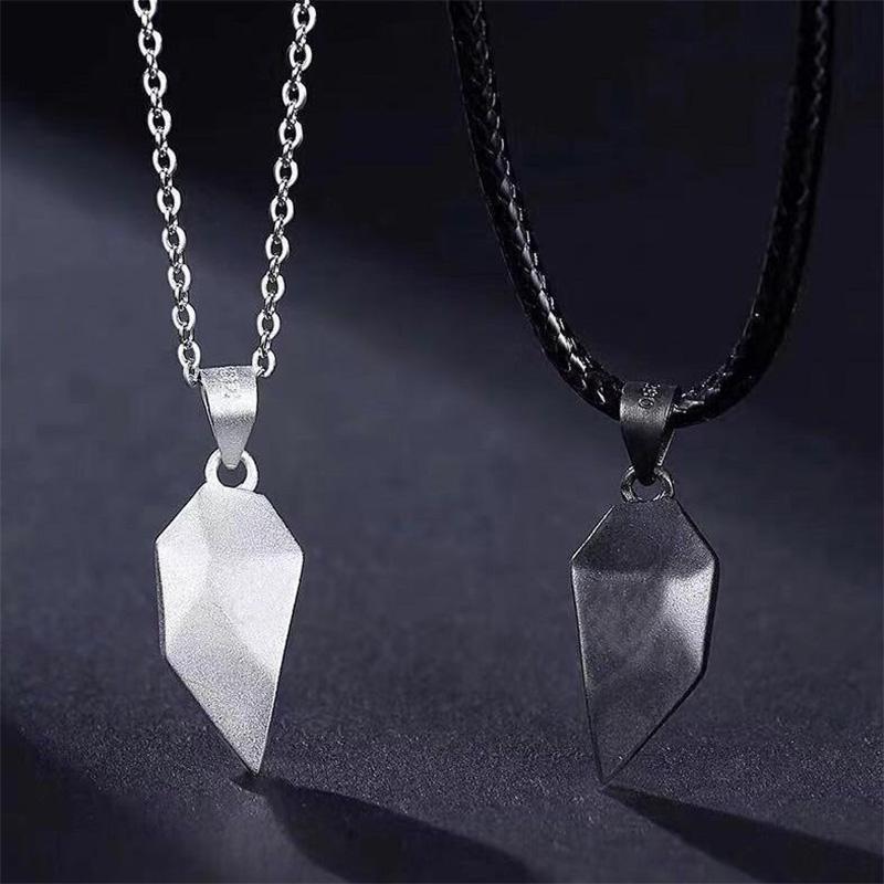 Collana coppia con cuori intrecciati