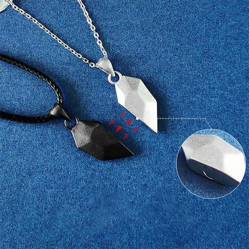 Collana coppia con cuori intrecciati