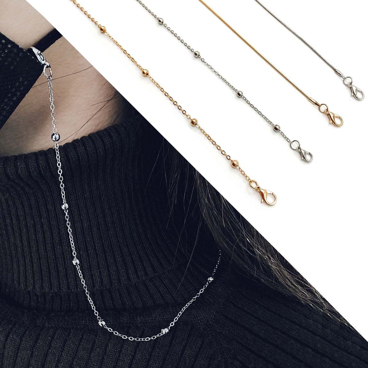 Collana regolabile elegante
