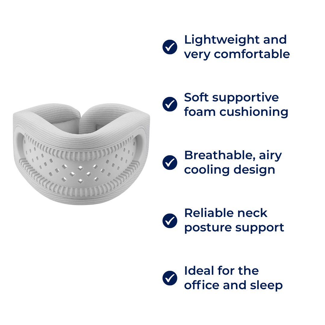 Collare cervicale morbido CerviSoft – Supporto leggero con imbottitura in schiuma traspirante