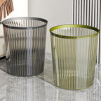 Contenitore decorativo con texture rigata