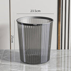 Contenitore decorativo con texture rigata