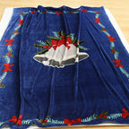 Coperta decorativa con motivi floreali