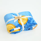Coperta decorativa con motivi floreali