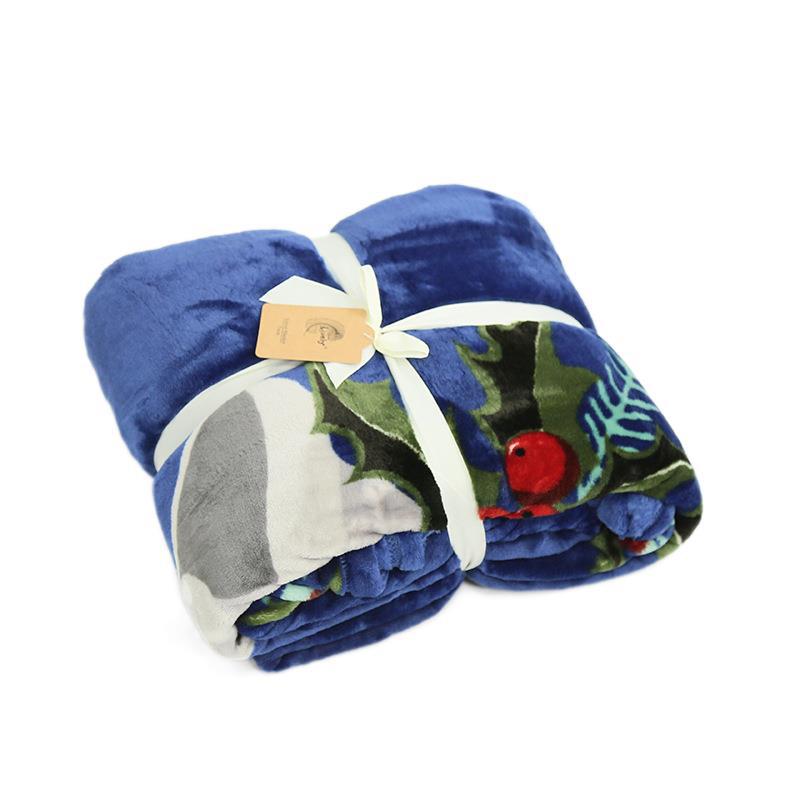 Coperta decorativa con motivi floreali