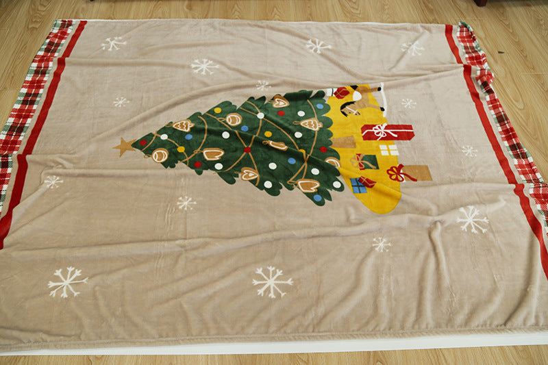 Coperta decorativa con motivi floreali