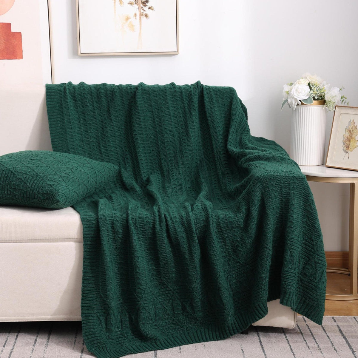 Coperta decorativa elegante