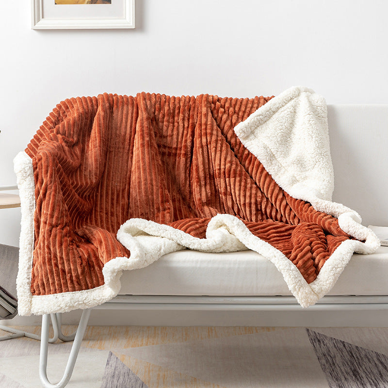 Coperta morbida in peluche