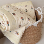 Coperta per bambini con allegro motivo a bambole