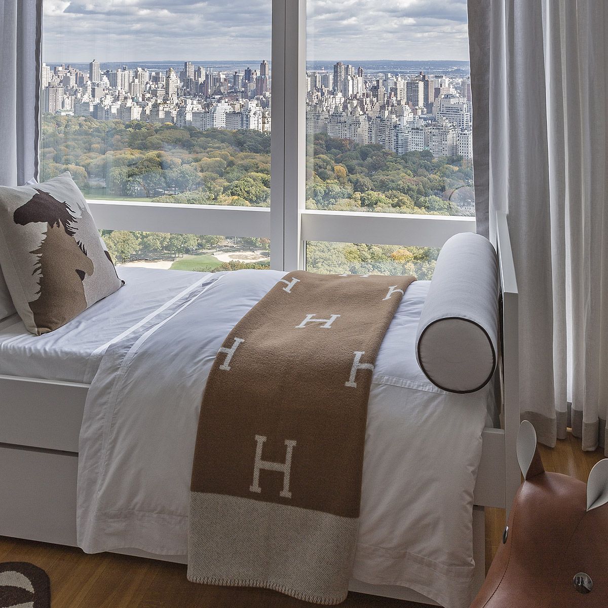 Coperta plaid in misto lana e cashmere per divano, letto o poltrona