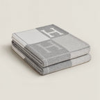 Coperta plaid in misto lana e cashmere per divano, letto o poltrona