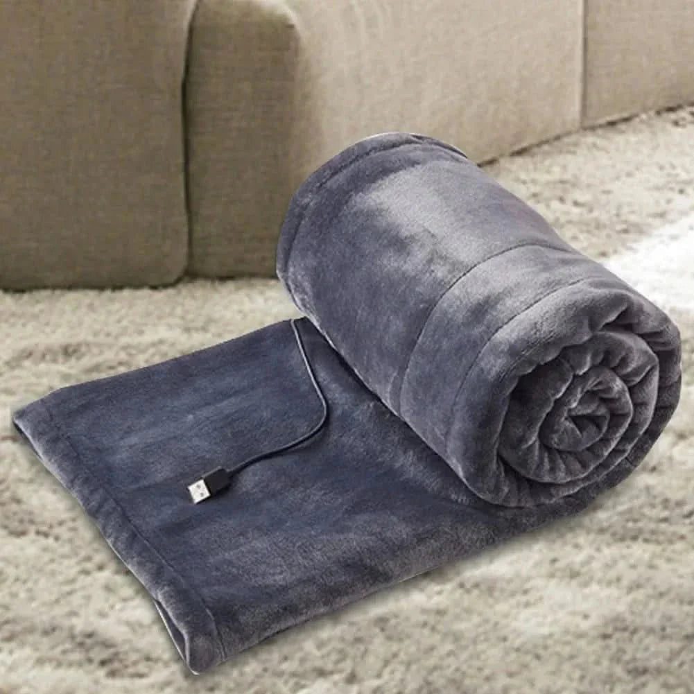 Coperta riscaldante portatile USB con 3 livelli di calore