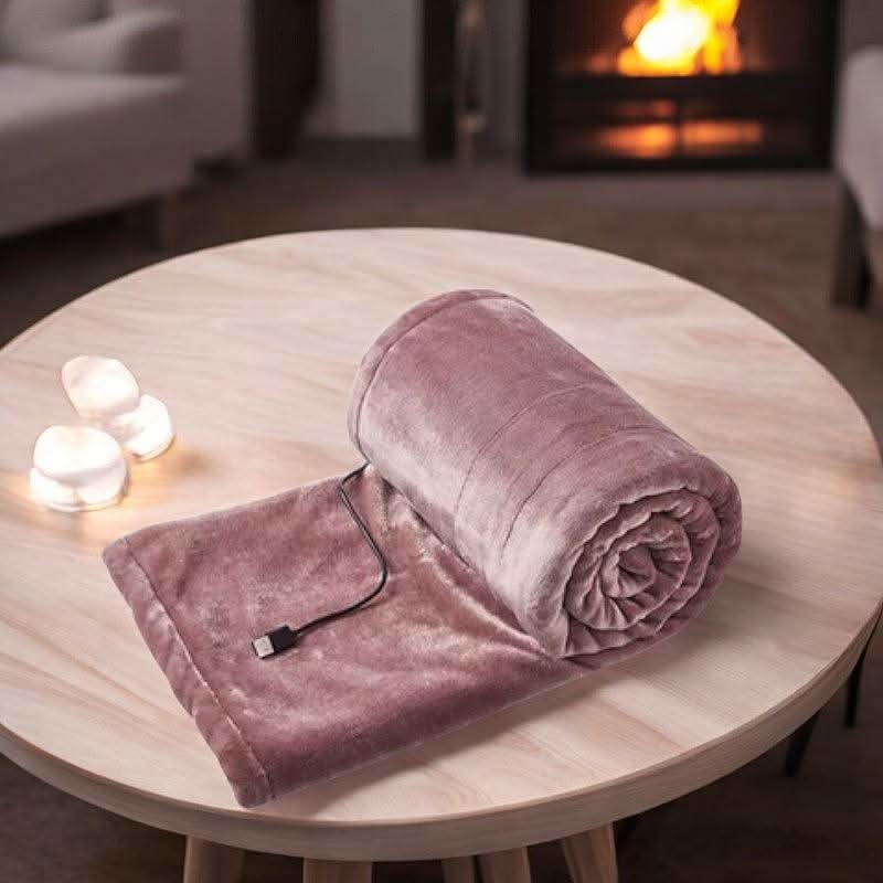 Coperta riscaldata USB portatile con 3 livelli di temperatura