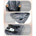Coperta termica elettrica portatile per auto