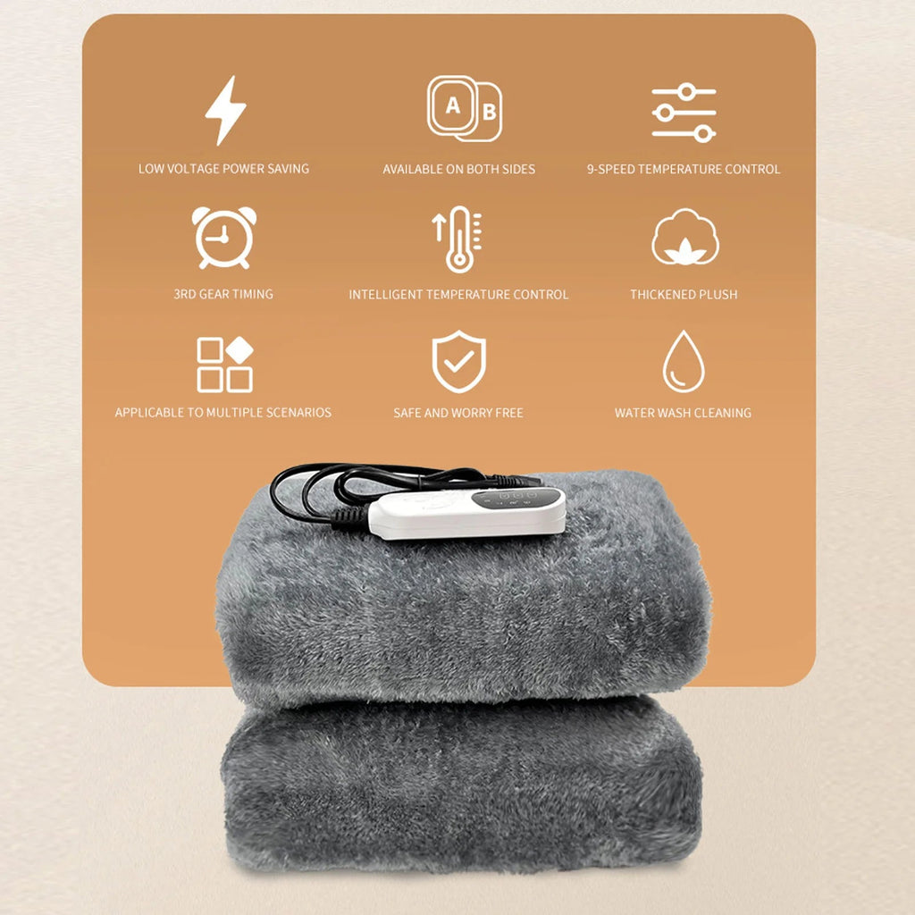 Coperta termica elettrica portatile per auto