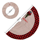Copribase per albero di Natale con auto – 120 cm
