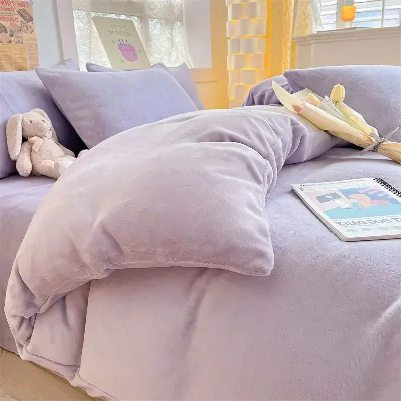 Copripiumino in flanella di pile CozyCover – calore e morbidezza per l'inverno