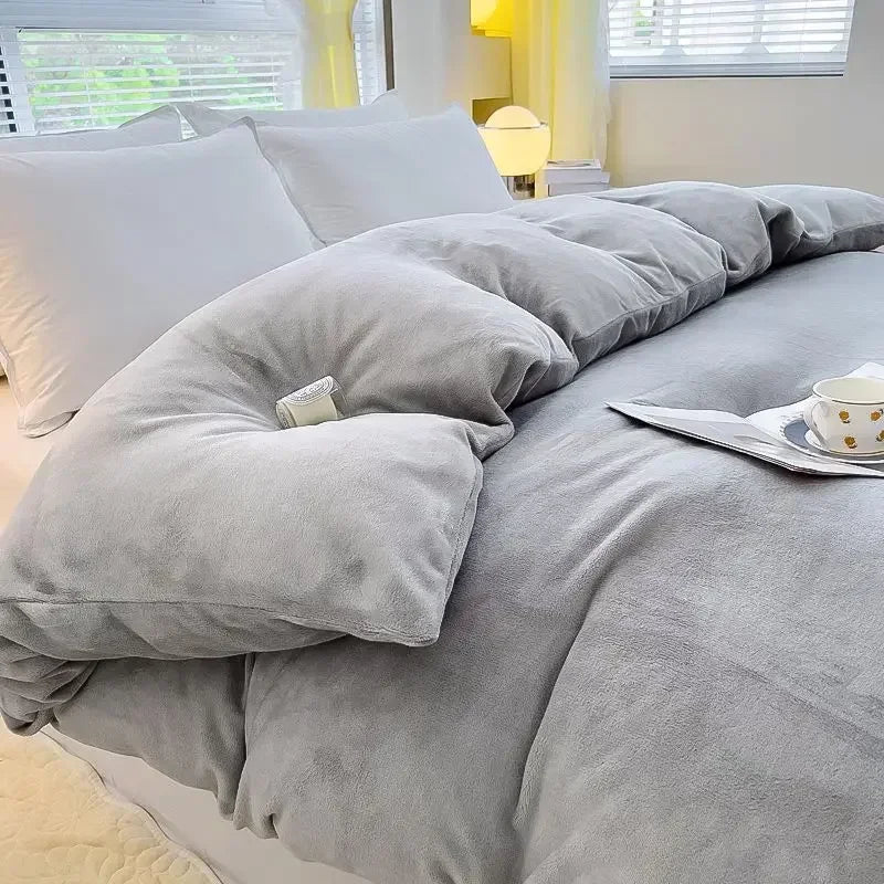 Copripiumino in flanella di pile CozyCover – calore e morbidezza per l'inverno