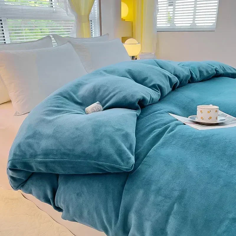 Copripiumino in flanella di pile CozyCover – calore e morbidezza per l'inverno