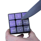 Cubo magico con equazioni matematiche 3×3