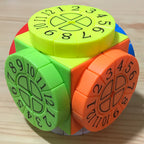 Cubo magico con roulette numerate — il rompicapo più difficile al mondo