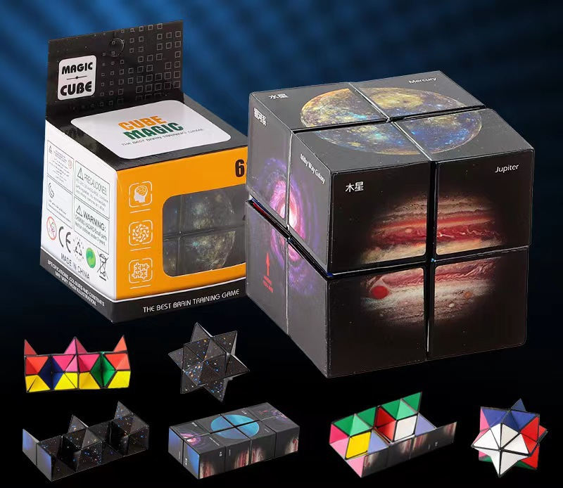 Cubo magnetico trasformabile con oltre 72 forme possibili