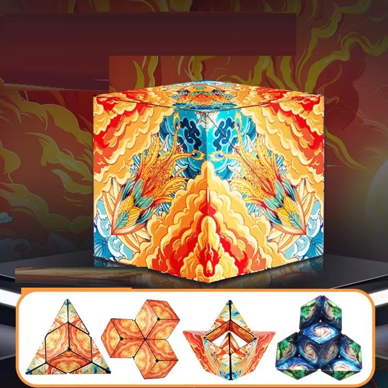 Cubo magnetico trasformabile con oltre 72 forme possibili