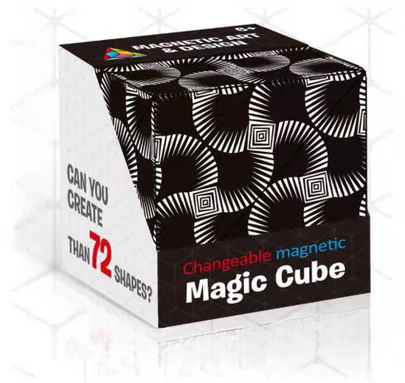 Cubo magnetico trasformabile con oltre 72 forme possibili