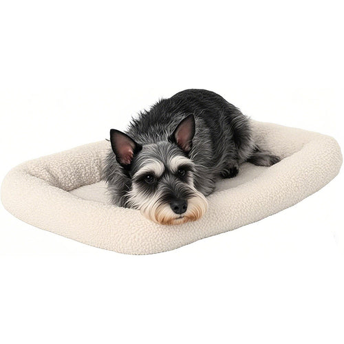 Cuccia ortopedica imbottita in peluche per cani