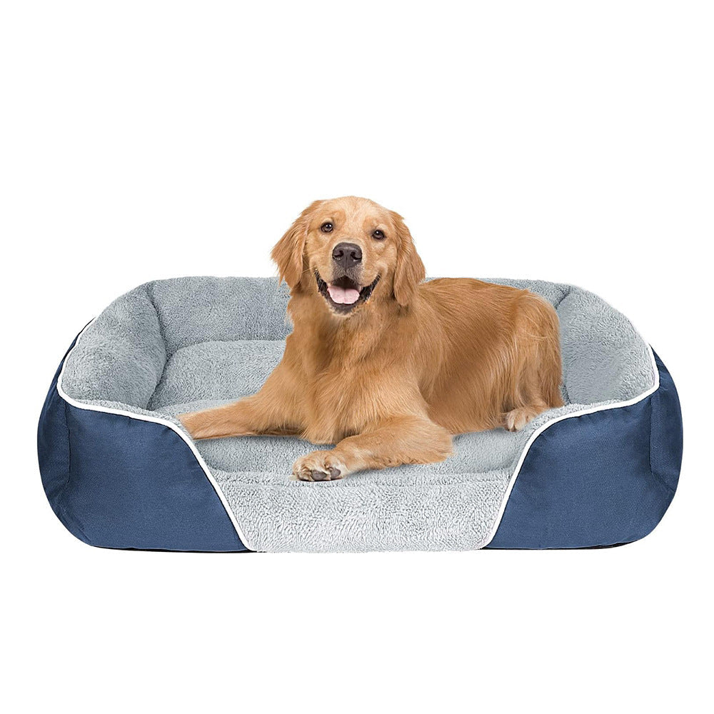 Cuccia per cani in peluche morbido