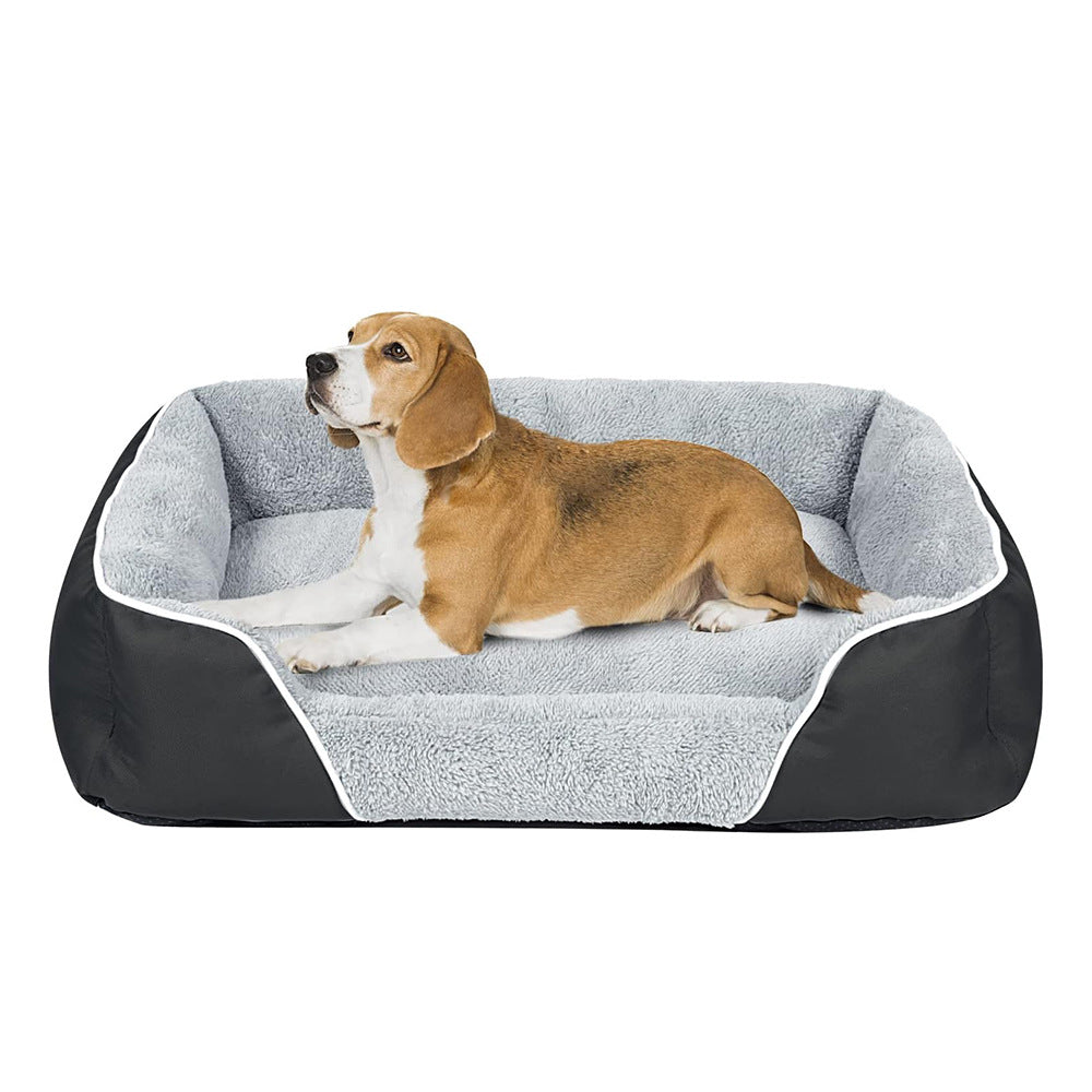 Cuccia per cani in peluche morbido