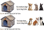 Cuccia pieghevole per cani e gatti