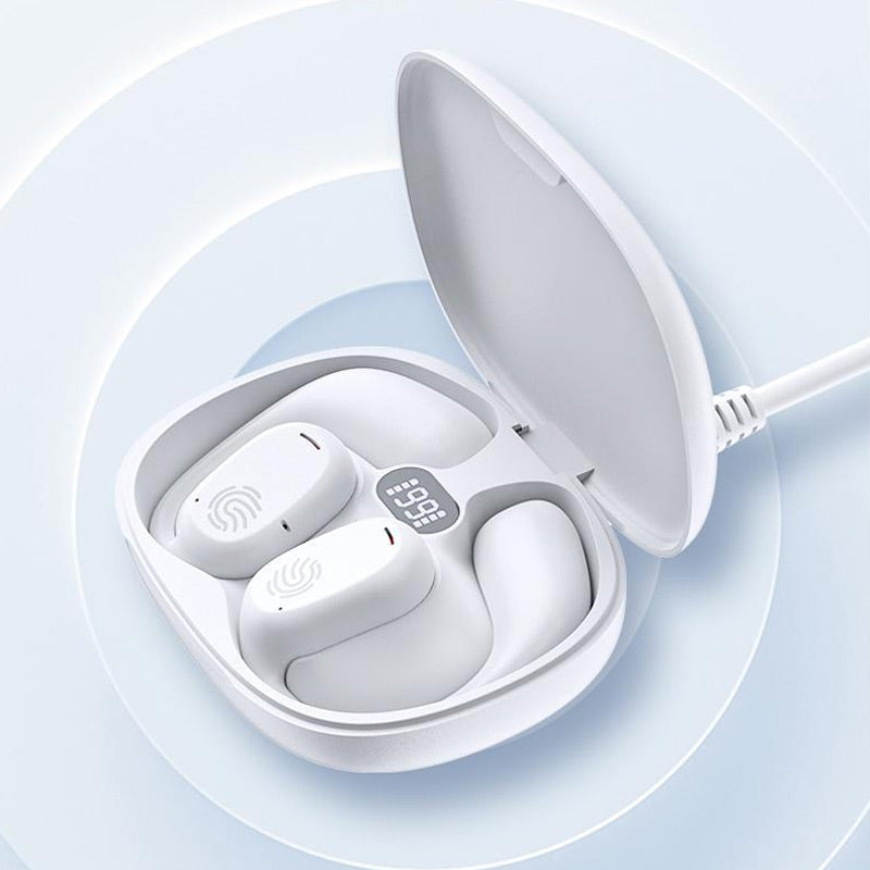 Cuffie Bluetooth a conduzione ossea con gancio auricolare