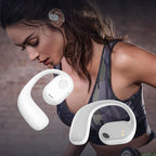 Cuffie Bluetooth a conduzione ossea con gancio auricolare