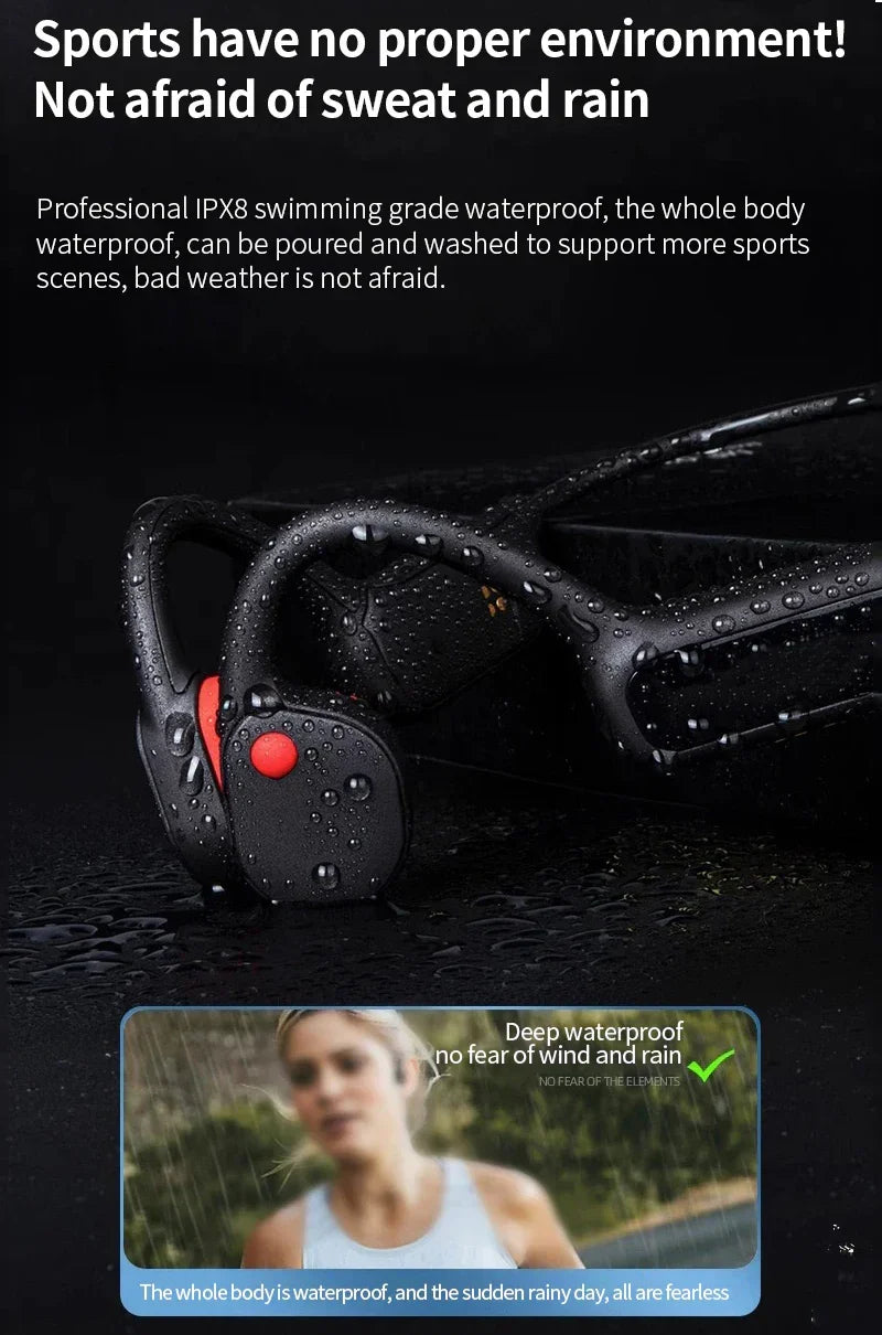 Cuffie Bluetooth a conduzione ossea wireless