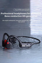 Cuffie Bluetooth a conduzione ossea wireless