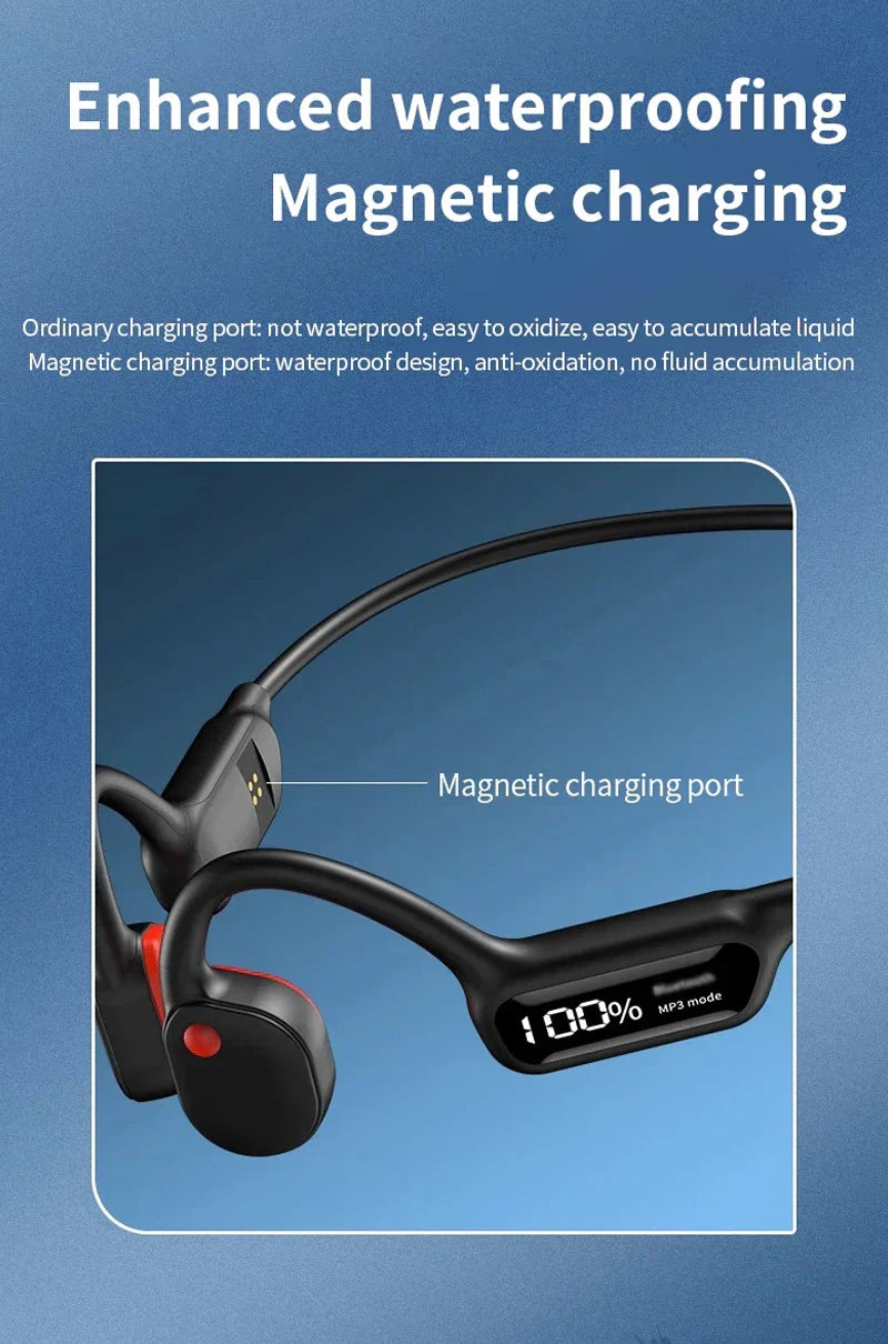 Cuffie Bluetooth a conduzione ossea wireless