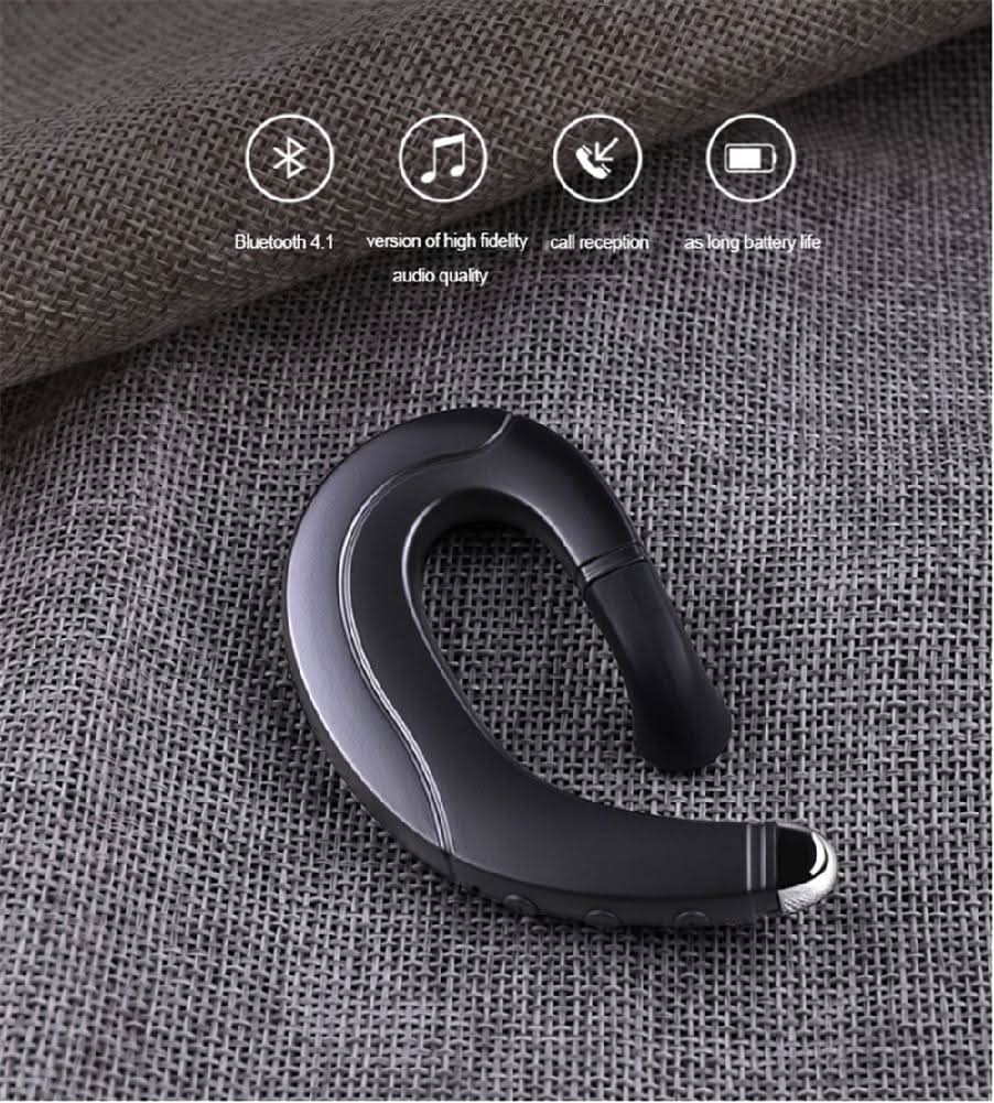 Cuffie wireless a conduzione ossea per un ascolto aperto e sicuro