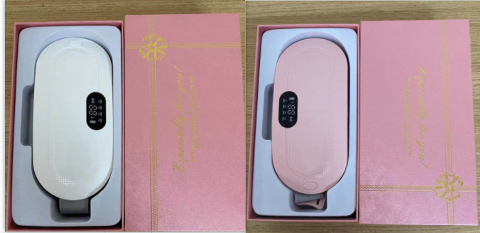 Cuscinetto termico elettrico portatile con vibrazione per crampi