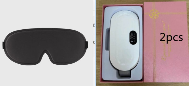 Cuscinetto termico elettrico portatile con vibrazione per crampi