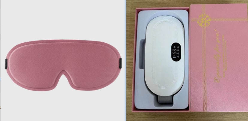 Cuscinetto termico elettrico portatile con vibrazione per crampi