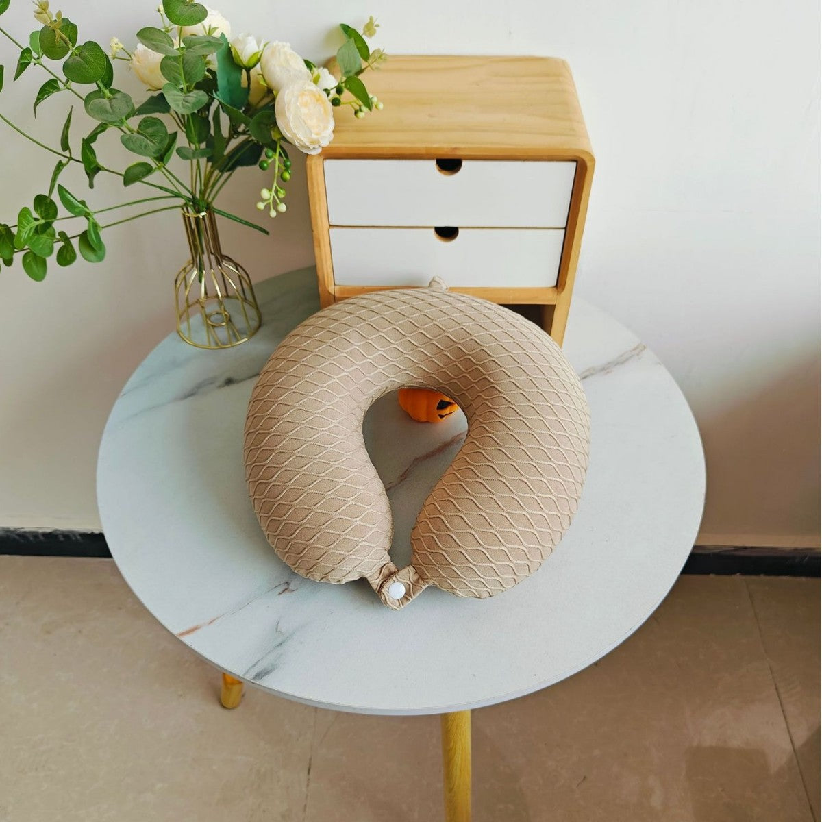 Cuscino cervicale ergonomico unisex con fodera rimovibile