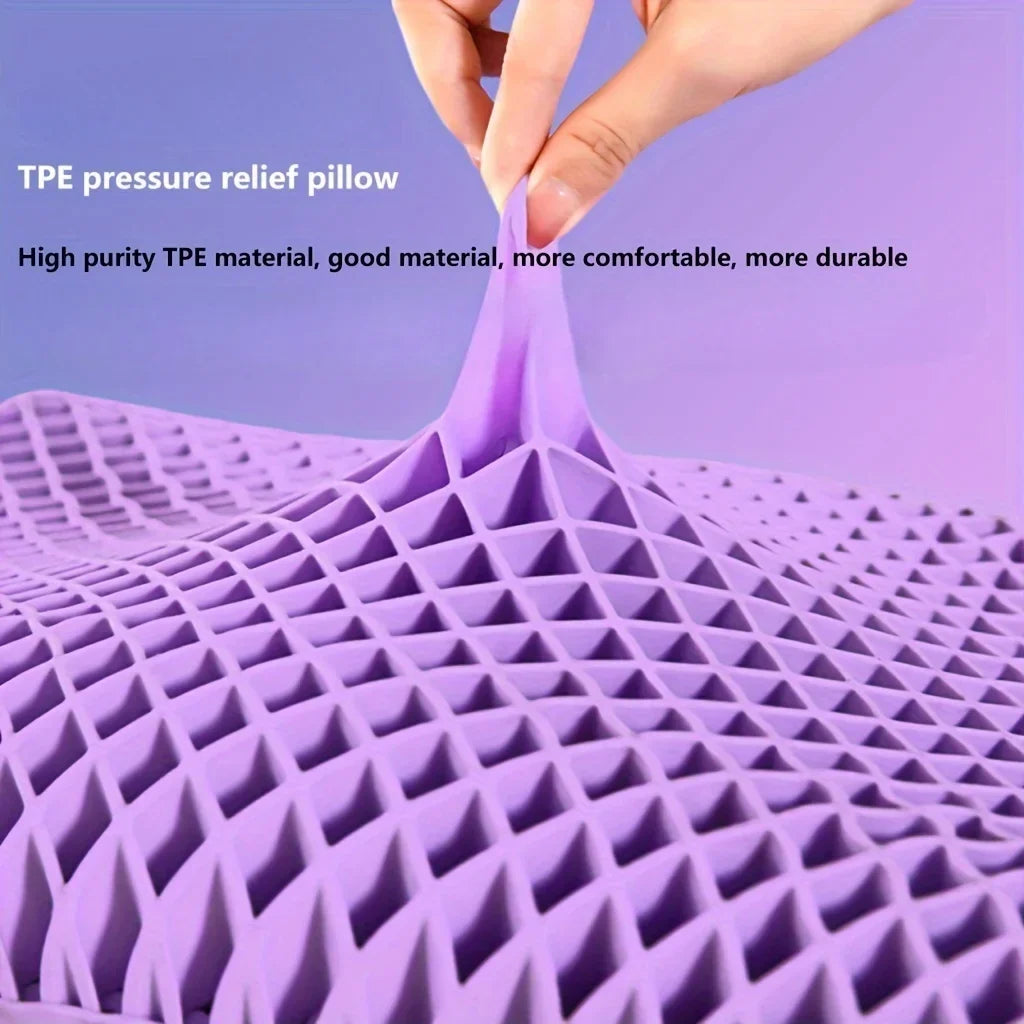 Cuscino cervicale traspirante in TPE con supporto a pressione zero – Niala