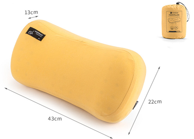 Cuscino da campeggio portatile in memory foam a recupero lento