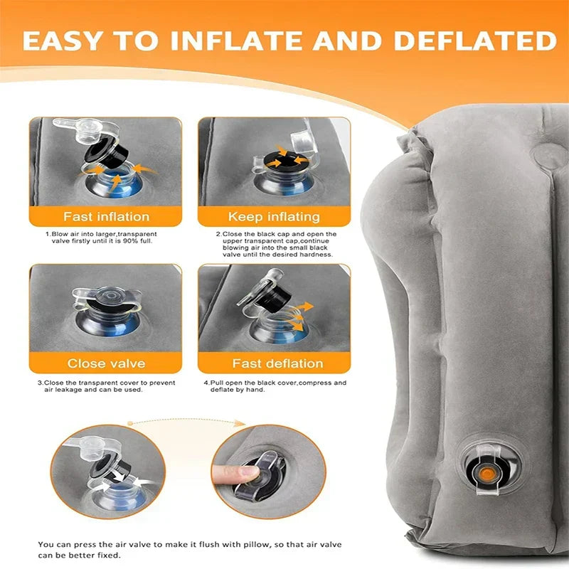 Cuscino da viaggio ergonomico ComfortRest per collo e testa