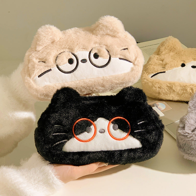Cuscino decorativo con design gattino